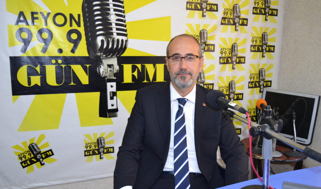 Afyonkarahisar İl Sağlık Müdürü Dr. Hakkı Öztürk, Gün FM’de katıldığı