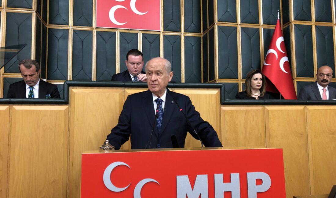 MHP Genel Başkanı Devlet Bahçeli, partisinin TBMM Grup Toplantısı'nda yaptığı