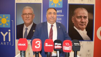 İYİ Parti Afyonkarahisar İl Başkanı Muhammet Mısırlıoğlu, partisinin Afyonkarahisar genelinde
