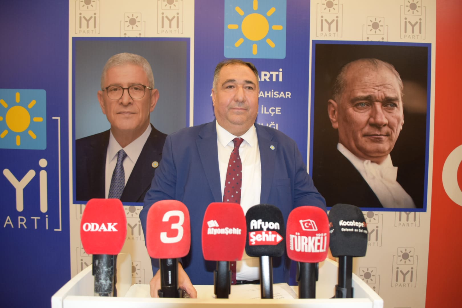 İYİ Parti Afyonkarahisar İl Başkanı Muhammet Mısırlıoğlu, partisinin Afyonkarahisar genelinde