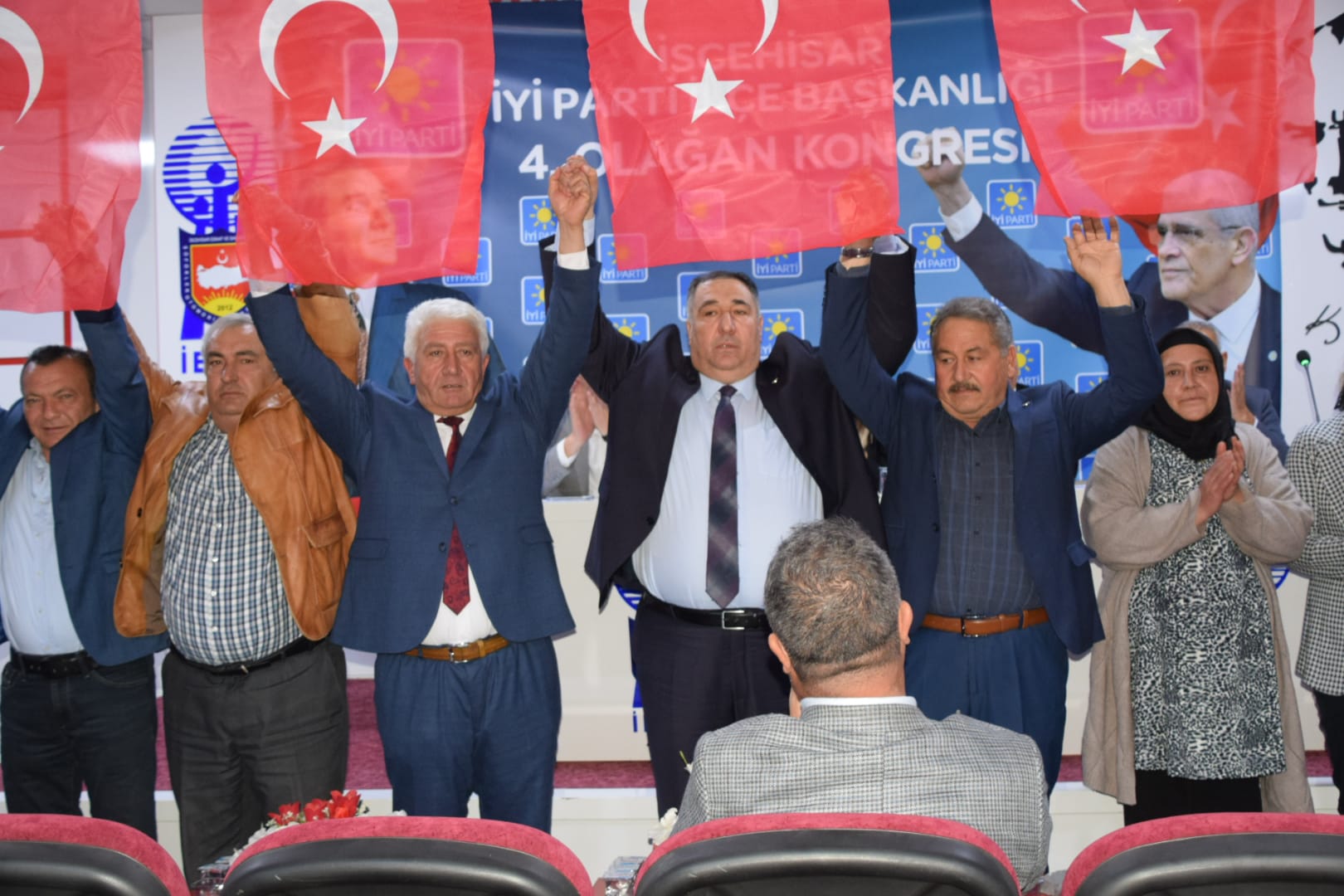 İYİ Parti Afyonkarahisar İscehisar İlçe Teşkilatı’nın 4. Olağan Kongresi, yoğun