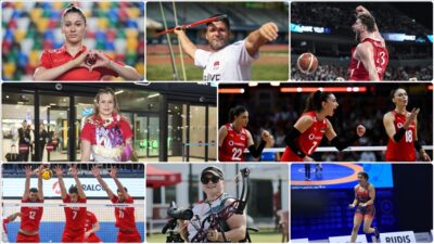 Olimpik ve paralimpik branşlarda mücadele eden milli sporcular, eylül ayında