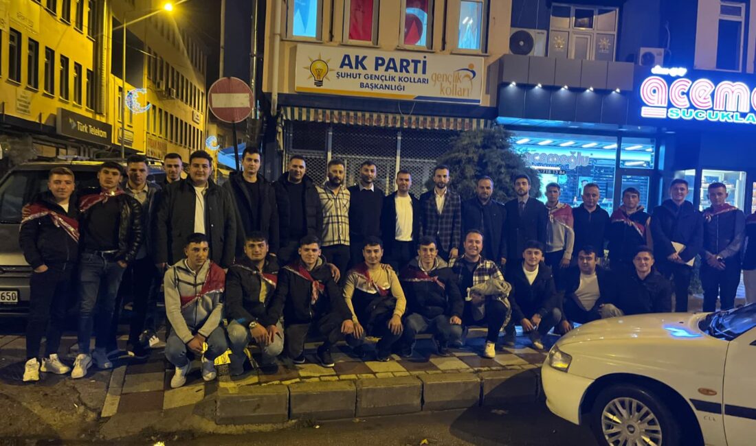 AK Parti Afyonkarahisar İl Gençlik Kolları Başkanı Mehmet Emin İntepe