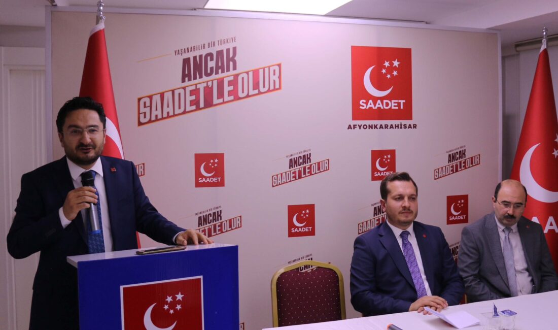 Saadet Partisi Afyonkarahisar İl Başkanlığı Eylül ayı İl Divan Toplantısı,