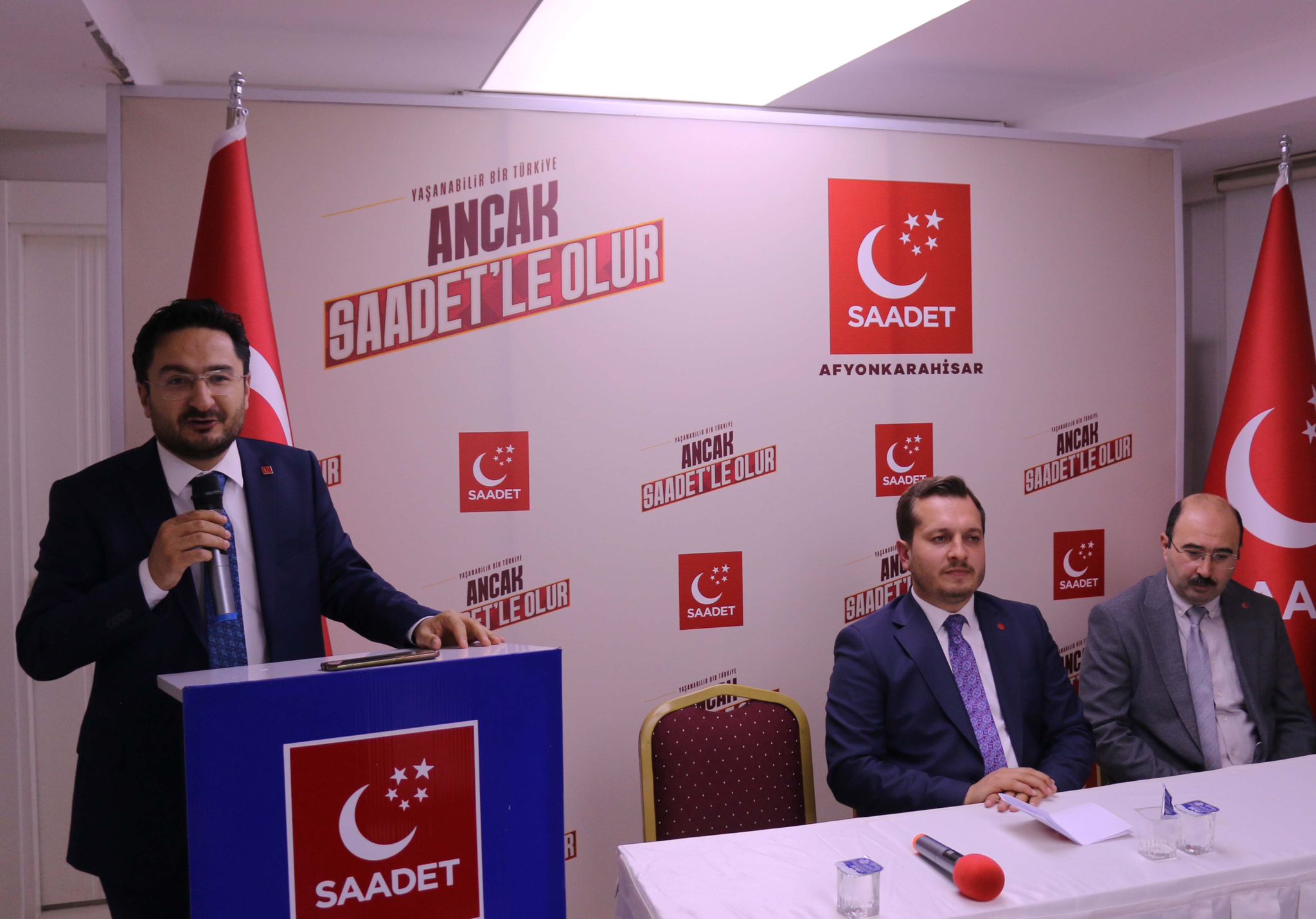 Saadet Partisi Afyonkarahisar İl Başkanlığı Eylül ayı İl Divan Toplantısı,