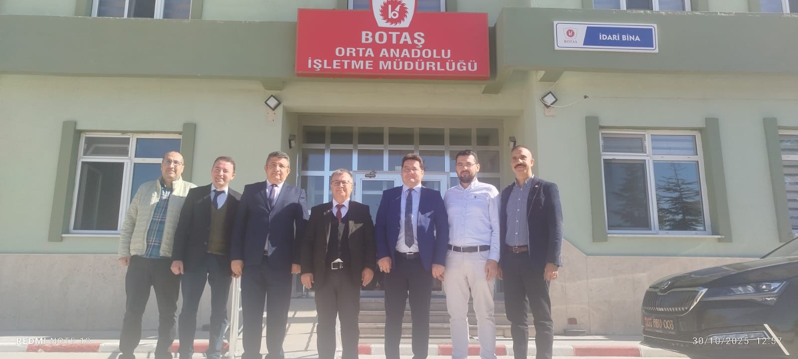 Bolvadin Belediye Başkanı Derviş Aynacı ve Bolvadin OSB Müdürü Hakan