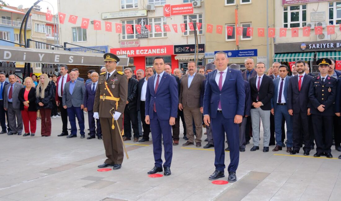 Dinar’da 29 Ekim coşkusu Cumhuriyetimizin 102. yılı, Dinar’da büyük bir coşkuyla kutlandı.