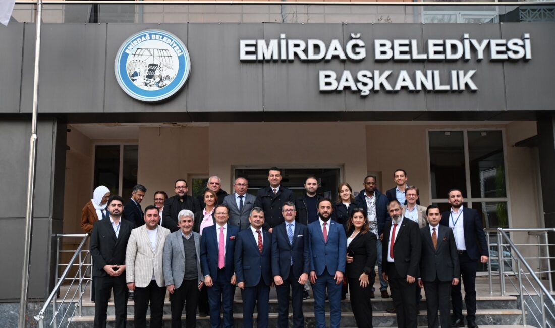 Emirdağ, uluslararası yatırım heyetini ağırladı Brüksel Bölgesel Yatırım ve Destek Ajansı ile MÜSİAD Belçika Genel