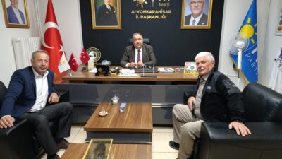 İYİ Parti Sinanpaşa İlçe Başkan Adayı Mustafa Yoldaş, Afyonkarahisar İl