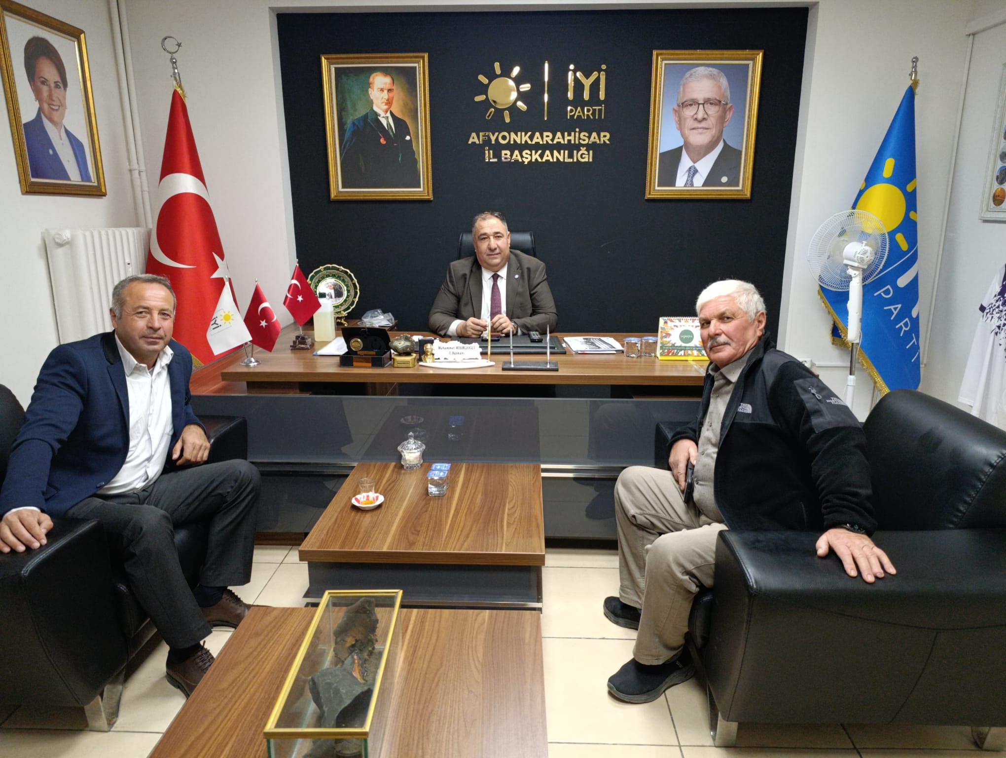 İYİ Parti Sinanpaşa İlçe Başkan Adayı Mustafa Yoldaş, Afyonkarahisar İl