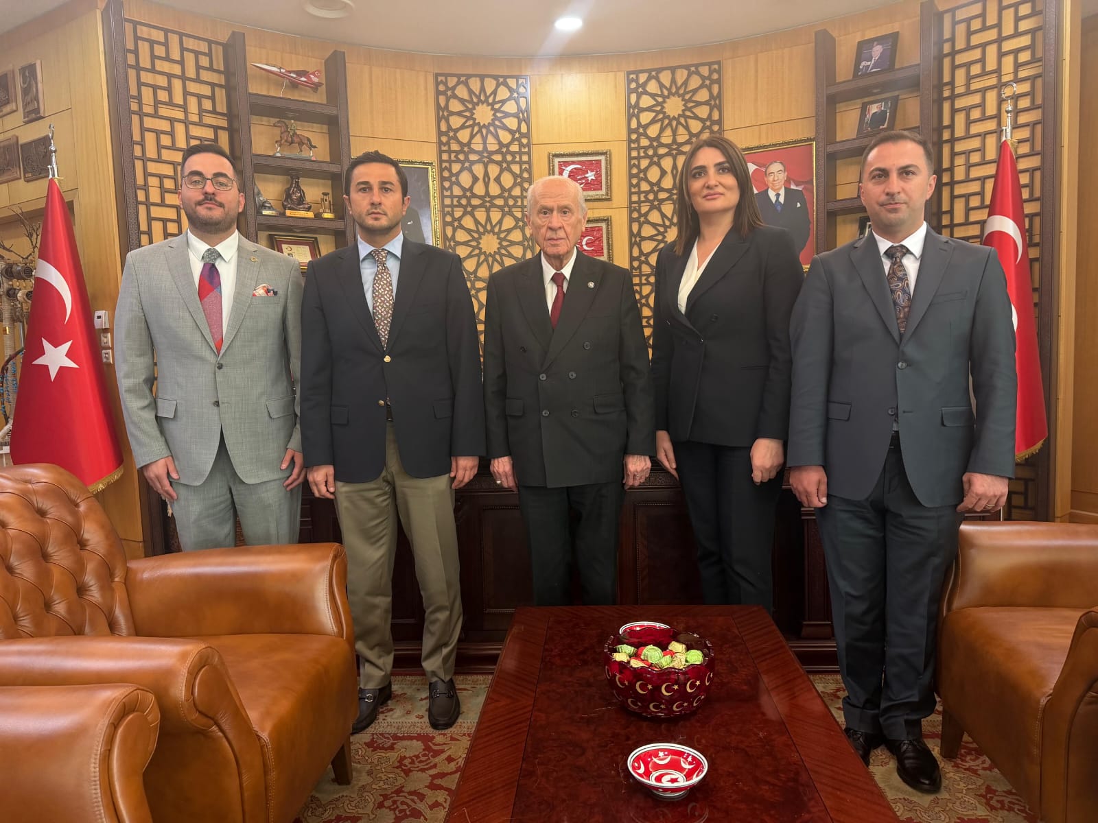 Milliyetçi Hareket Partisi (MHP) Genel Merkezi bünyesinde, Genel Başkan Devlet