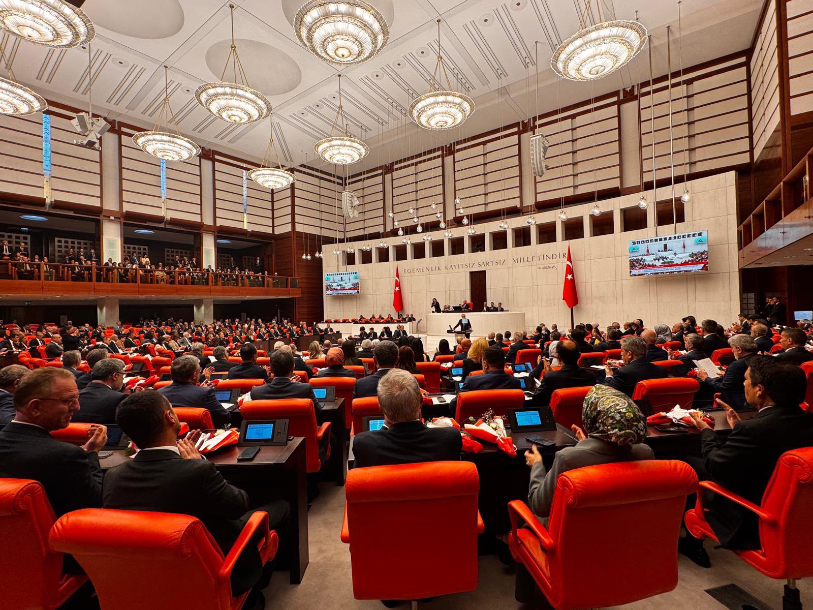 Türkiye Büyük Millet Meclisi (TBMM) yeni yasama yılı açılışıyla birlikte