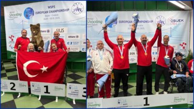 Milli para atıcılar, Hırvatistan'da düzenlenen Avrupa Şampiyonası'nın son gününde 2