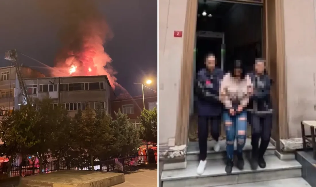 İstanbul Beyoğlu’nda bir tekstil atölyesinde yangın çıktı. 21 yaşındaki kadın,