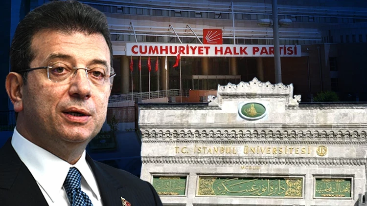 Görevden uzaklaştırılan İstanbul Büyükşehir Belediye Başkanı Ekrem İmamoğlu, lisans diplomasının