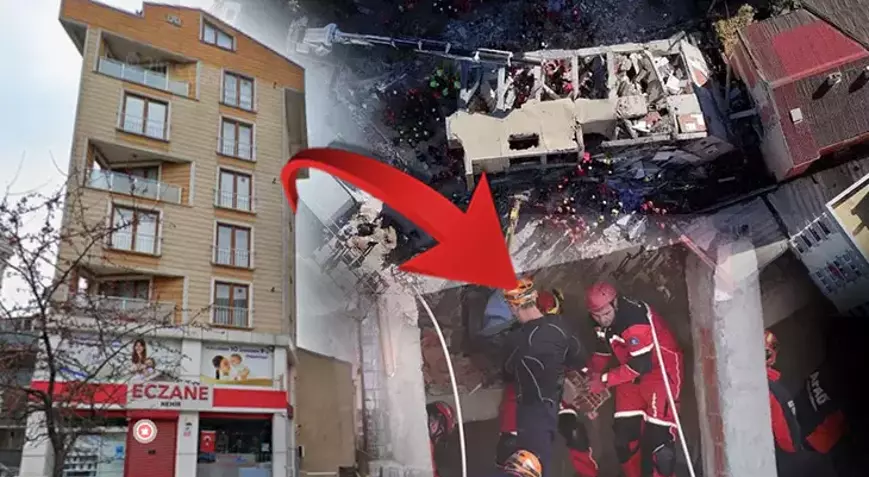 Arslan apartmanının çöküşü: 12 yılda yavaş yavaş yıkıma giden ipuçları Kocaeli Gebze'de 7 katlı Arslan Apartmanı'nın ani çöküşü 5 kişilik