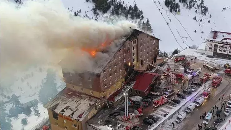 Kartalkaya otel yangını davası: Büyük karar günü Bolu Kartalkaya'daki Grand Kartal Otel yangınında 78 kişinin öldüğü, 137