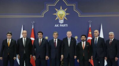 Cumhurbaşkanı Recep Tayyip Erdoğan, AK Parti Genel Merkezi’nde düzenlenen törende