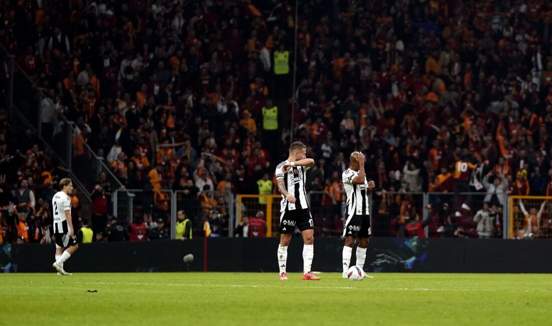 Beşiktaş, Süper Lig’de Galatasaray deplasmanında son 8 maçtır galibiyet yüzü