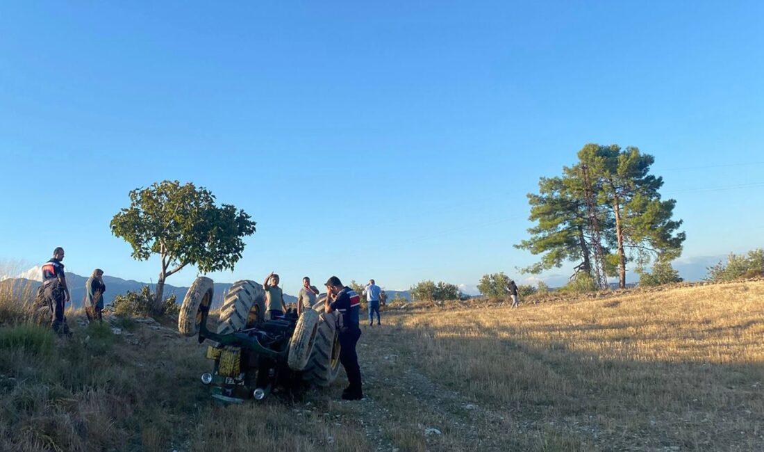 Muğla’nın Seydikemer ilçesi Eşen Mahallesi’nde meydana gelen traktör kazasında 77 yaşındaki Bayram
