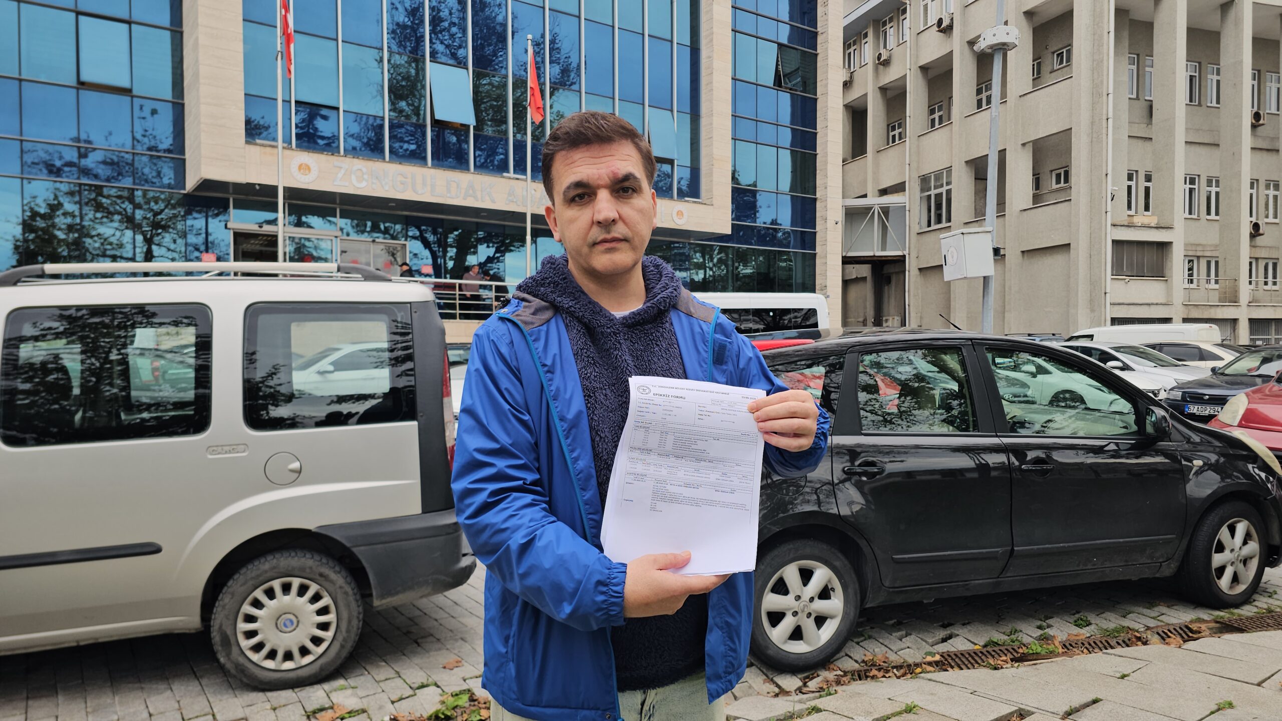 Zonguldak’ta karın ağrısı şikayetiyle gittiği hastanede ağrı kesici iğne yapılan