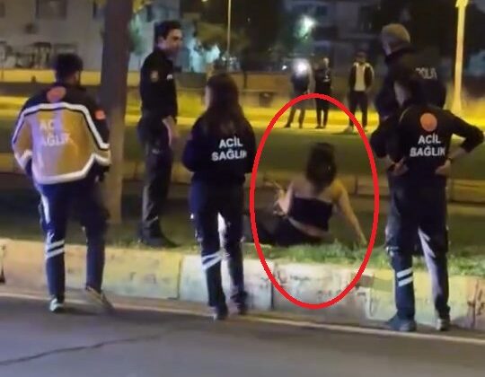 Kayapınar’da alkollü bir kadın, trafikteki araçların önüne geçip üzerlerine atladı