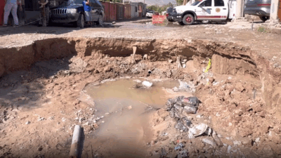 Meksika'nın kuzeyinde etkili olan fırtına ve şiddetli yağışlar, sel ve