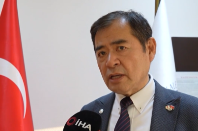 Japon deprem uzmanı Yoshinori Moriwaki, Kırıkkale’de verdiği konferansta Marmara Bölgesi’nde,