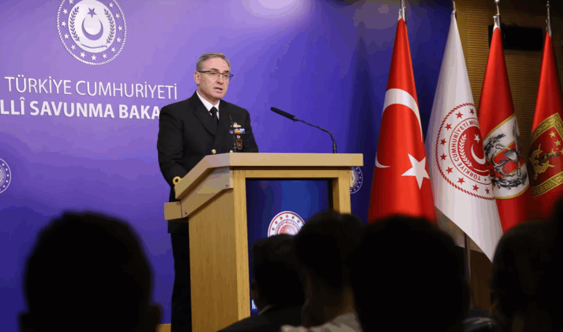 Milli Savunma Bakanlığı haftalık basın toplantısında bakanlık kaynakları askeri hastaneler