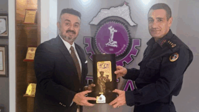 Afyonkarahisar İl Jandarma Komutanı Albay Murat Kaya, AFSİAD’a iade-i ziyarette