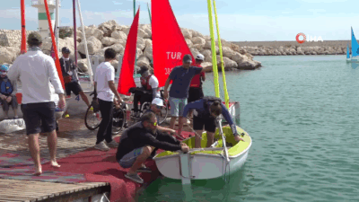 Mersin’in ev sahipliğinde düzenlenen Dünya Bedensel Engelliler Plaj Oyunları’nda ilk