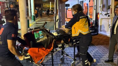 Karabük'ün Acıöz köyünde, hayvanların su içtiği oluğa düşen 87 yaşındaki