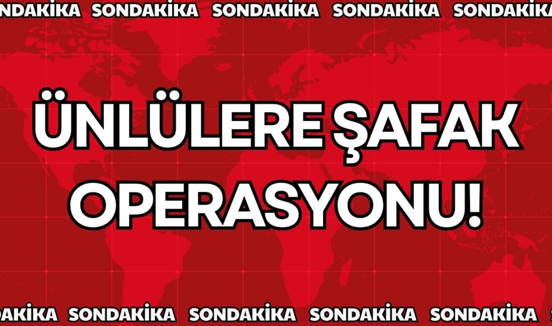 Uyuşturucu madde kullanımını özendirmek suçlamasıyla bazı ünlüler gözaltına alındı