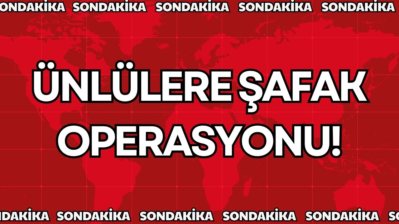 Uyuşturucu madde kullanımını özendirmek suçlamasıyla bazı ünlüler gözaltına alındı