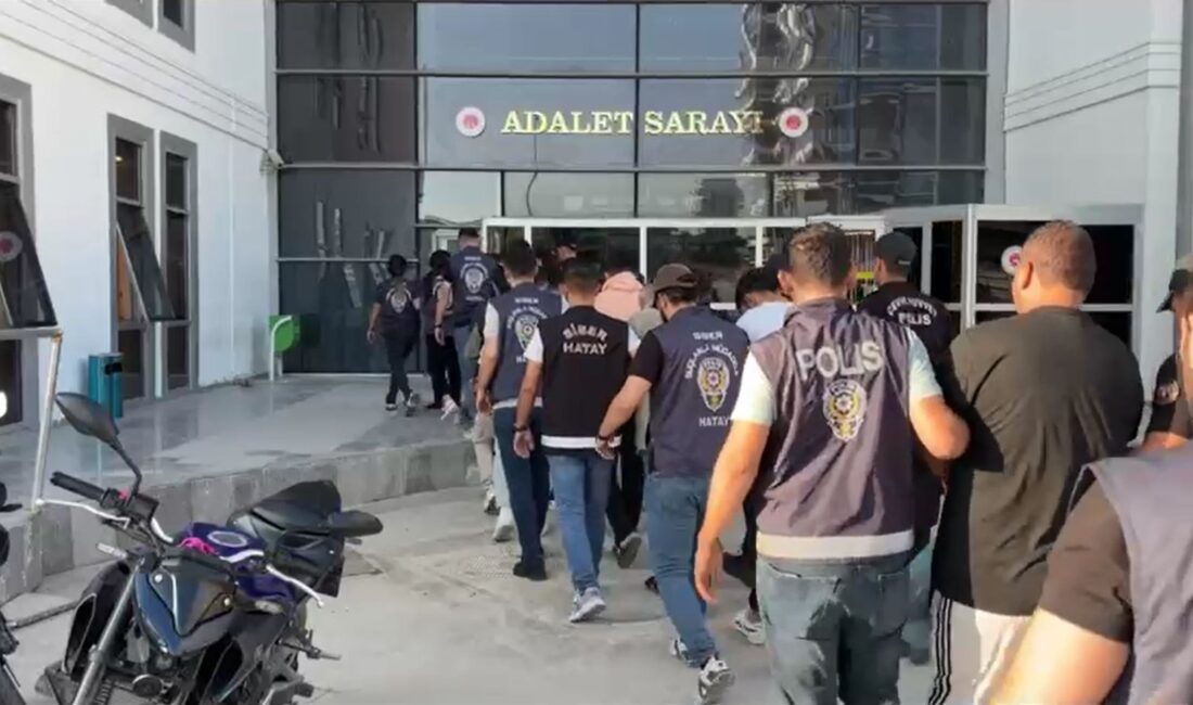 Hatay merkezli 5 ilde 16 şüpheliye eş zamanlı yasa dışı