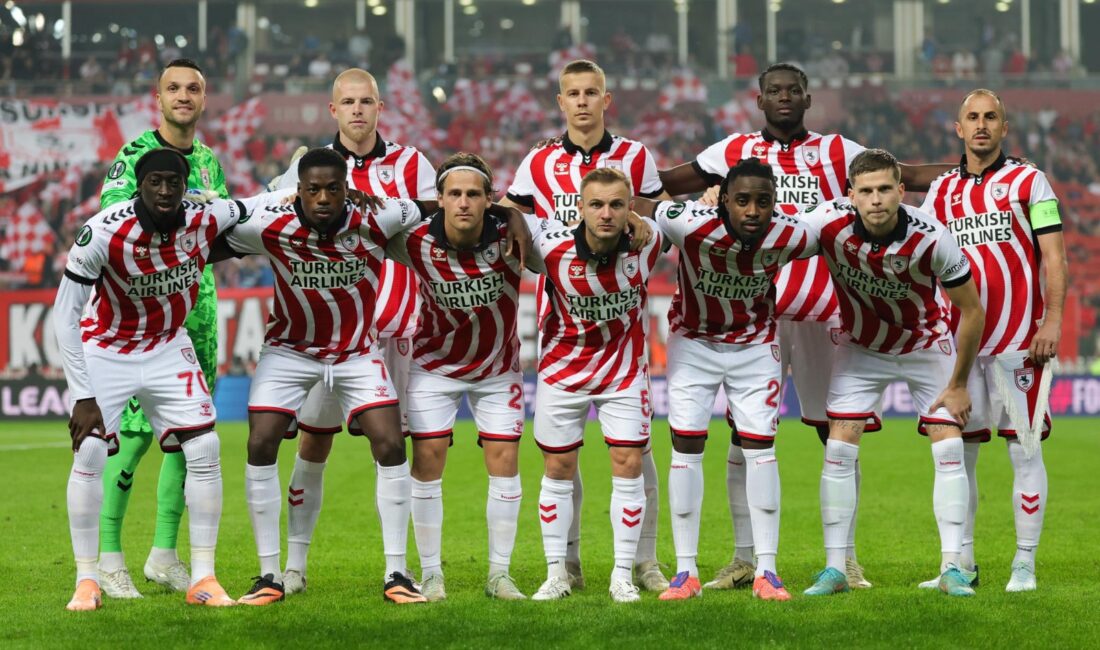 Samsunspor’un hedefi Avrupa’da ilk 8 Temsilcimiz UEFA Konferans Ligi’nin ikinci haftasında Dinamo Kiev’i 3-0 mağlup