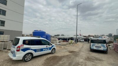 Yeşilyurt’ta bir inşaat şantiyesinde işçiler arasında çıkan tartışma, sopa ve