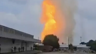 Devlet enerji şirketine ait bir gaz işleme tesisinde meydana gelen