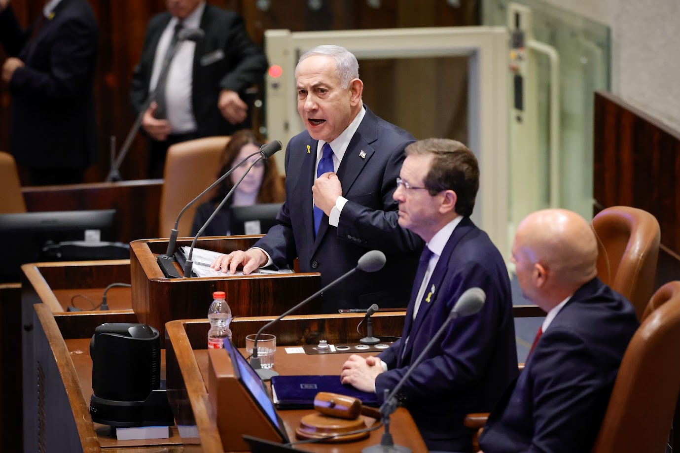 İsrail Başbakanı Binyamin Netanyahu, Knesset'in açılış oturumunda yaptığı konuşmada, Hamas'ın