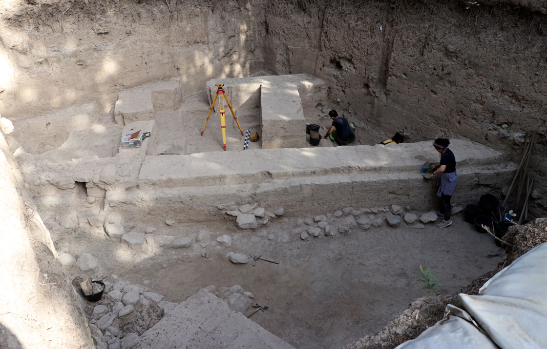 Hatay’ın Reyhanlı ilçesindeki Aççana Höyük kazılarında, M.Ö. 1500-1400 yıllarına ait