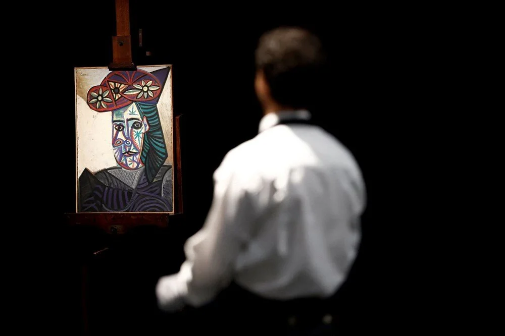 Dünyaca ünlü İspanyol ressam Pablo Picasso'nun 1943 yılında çizdiği ve