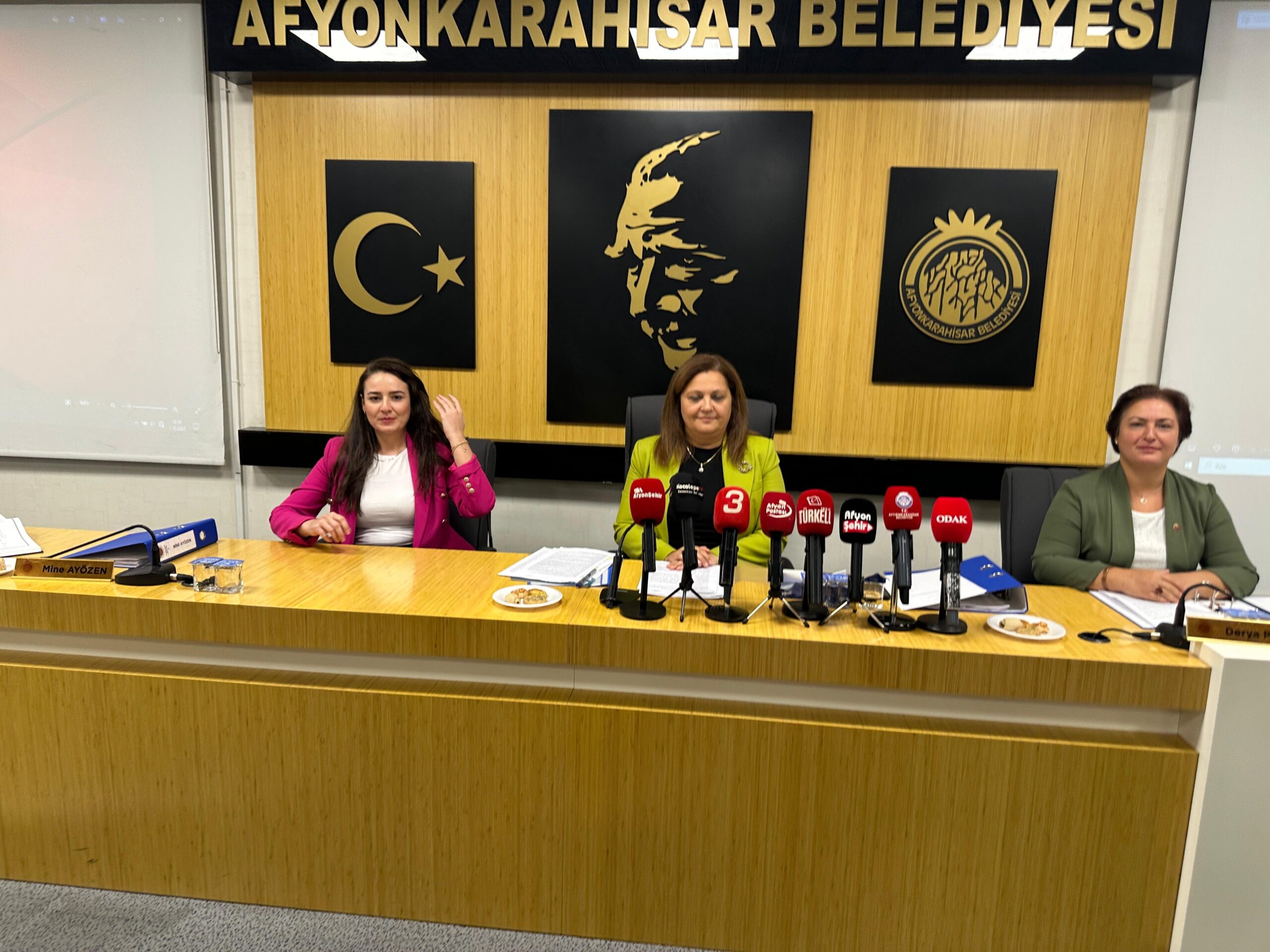 Afyonkarahisar Belediye Meclisi, Ekim ayı olağan toplantısını Belediye Meclis Toplantı