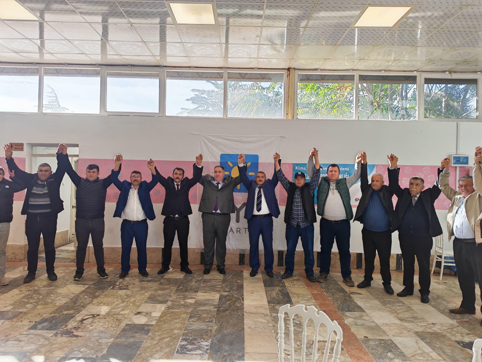 İYİ Parti İhsaniye İlçe Başkanlığı’nın 4. Olağan Kongresi, büyük bir