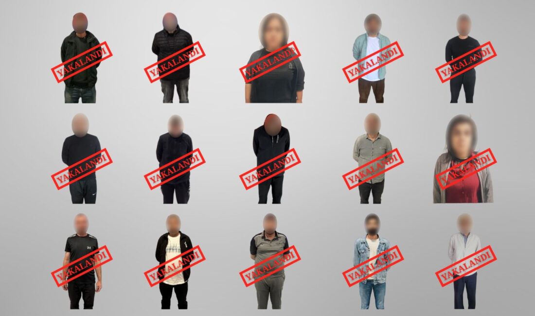 Emniyet Genel Müdürlüğü’nün uluslararası koordinasyonuyla yürütülen operasyonlarda, 6 farklı ülkede
