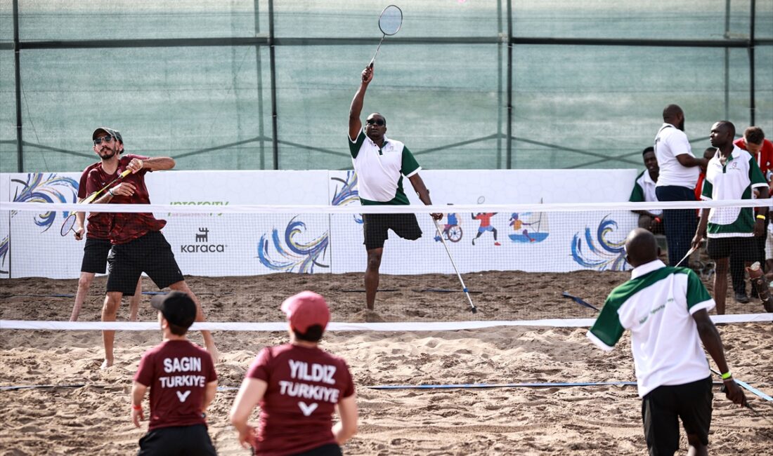 Mersin'de Dünya Bedensel Engelliler Plaj Oyunları başladı. Dünyada ilk kez
