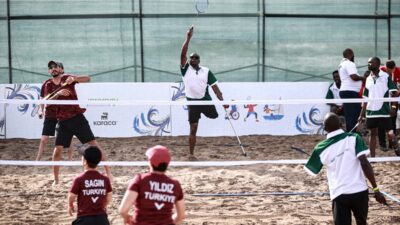 Mersin'de Dünya Bedensel Engelliler Plaj Oyunları başladı. Dünyada ilk kez