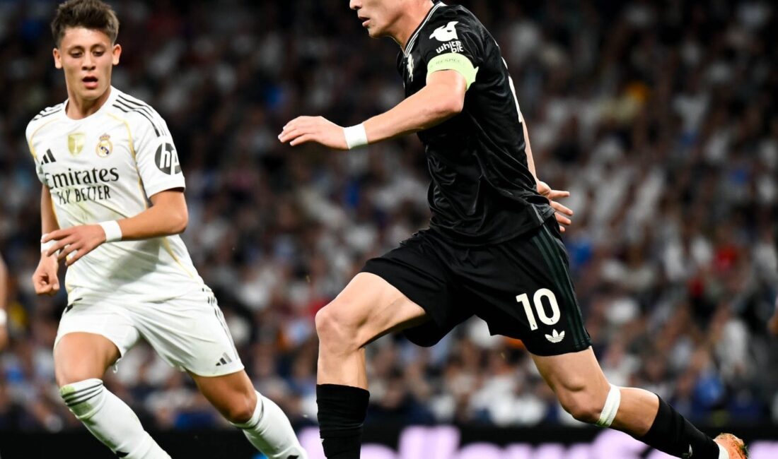 Devler Ligi’nin üçüncü haftasında Arda Güler’in formasını giydiği Real Madrid