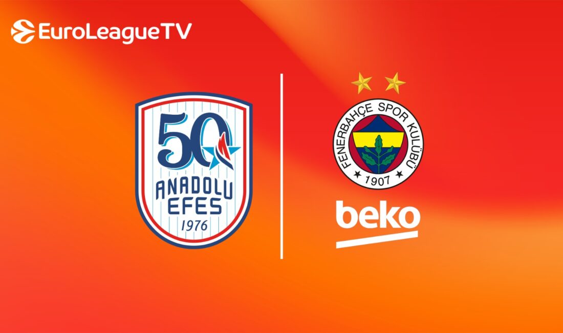 EUROLEAGUE’de Türk gecesi: İki dev karşı karşıya  geliyor Anadolu Efes ile Fenerbahçe Beko bu akşam saat 20.30’da parkeye