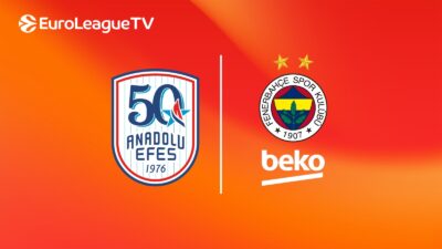 Anadolu Efes ile Fenerbahçe Beko bu akşam saat 20.30’da parkeye
