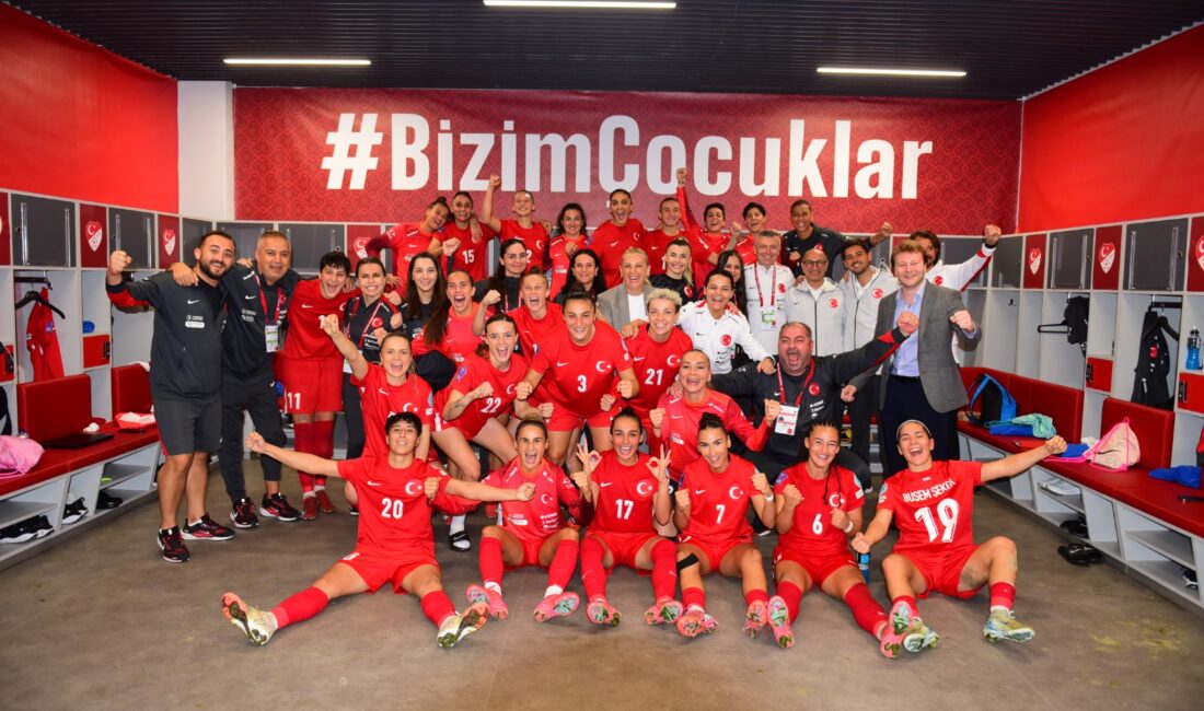 A Milli kadın futbol takımı Kosova’yı 3-0 yenerek B Ligi’nde kaldı UEFA Kadınlar Uluslar Ligi play-out rövanşında Kosova’yı 3-0 mağlup eden